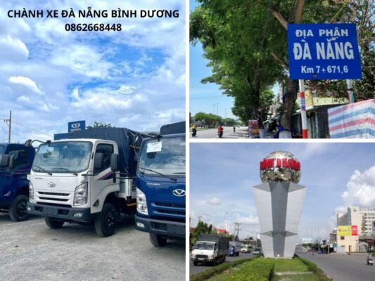 Chành xe chuyển hàng Đà Nẵng Bình Dương