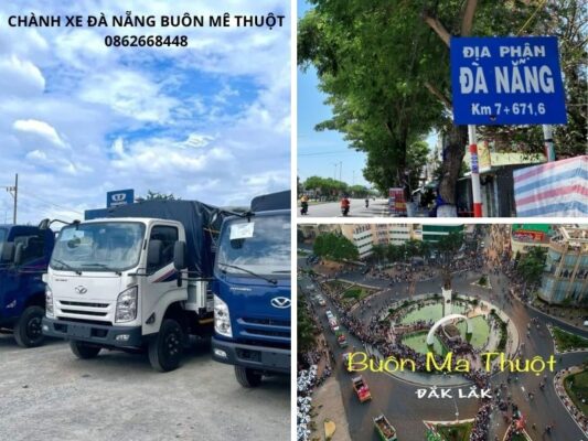 Chành xe chuyển hàng Đà Nẵng Buôn Ma Thuột