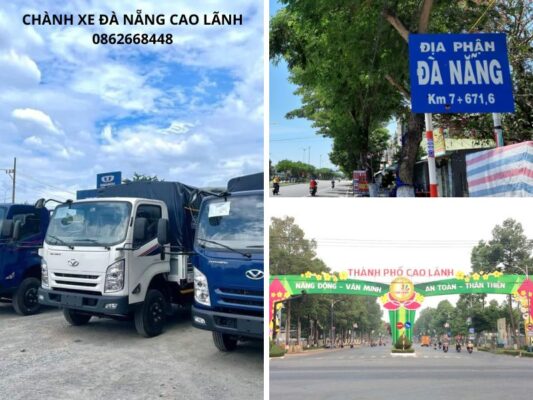 Chành xe chuyển hàng Đà Nẵng Cao Lãnh