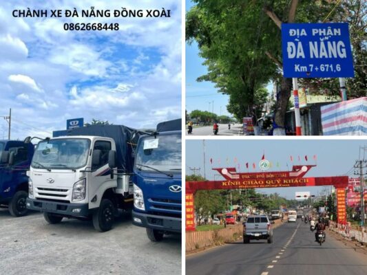 Chành xe chuyển hàng Đà Nẵng Đồng Xoài