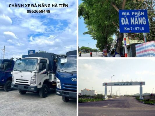 Chành xe chuyển hàng Đà Nẵng Hà Tiên