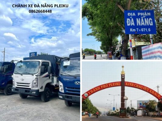 Chành xe chuyển hàng Đà Nẵng Pleiku