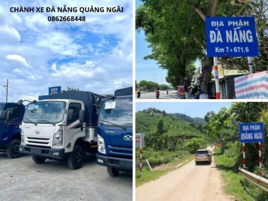 Chành xe chuyển hàng Đà Nẵng Quảng Ngãi