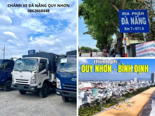 Chành xe chuyển hàng Đà Nẵng Quy Nhơn