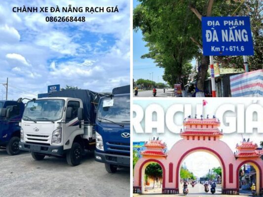 Chành xe chuyển hàng Đà Nẵng Rạch Giá