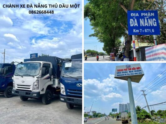 Chành xe chuyển hàng Đà Nẵng Thủ Dầu Một
