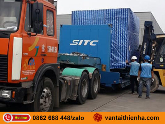 Chành xe gửi hàng Hải Dương đi Đồng Hới