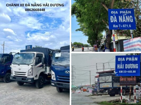 Chành xe chuyển hàng Đà Nẵng Hải Dương