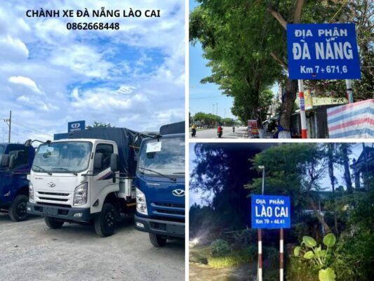 Chành xe chuyển hàng Đà Nẵng Lào Cai
