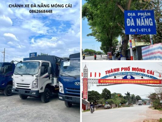 Chành xe chuyển hàng Đà Nẵng Móng Cái