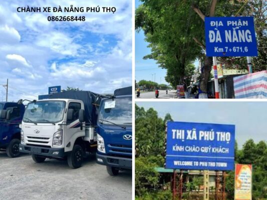 Chành xe chuyển hàng Đà Nẵng Phú Thọ