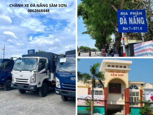 Chành xe chuyển hàng Đà Nẵng Sầm Sơn