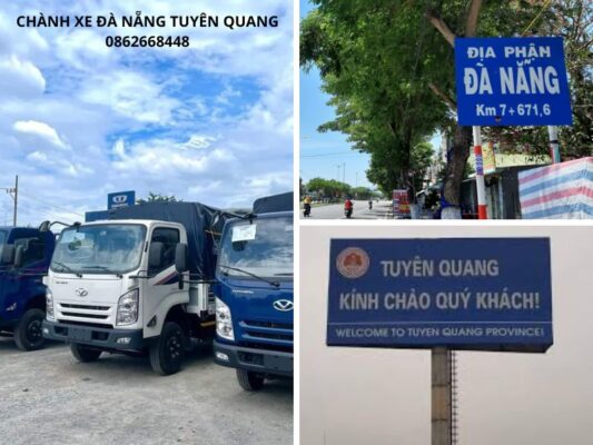 Chành xe chuyển hàng Đà Nẵng Tuyên Quang