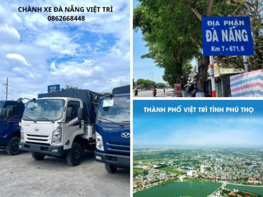 Chành xe chuyển hàng Đà Nẵng Việt Trì