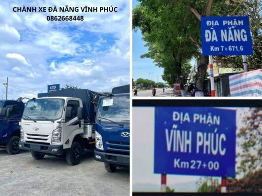 Chành xe chuyển hàng Đà Nẵng Vĩnh Phúc