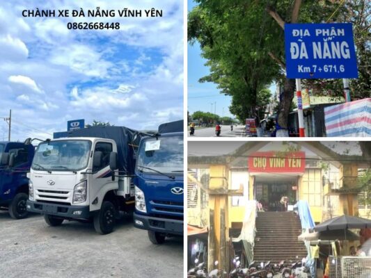 Chành xe chuyển hàng Đà Nẵng Vĩnh Yên