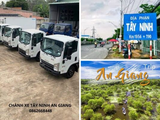 Chành xe chuyển hàng Tây Ninh An Giang