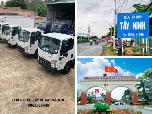 Chành xe chuyển hàng Tây Ninh Bà Rịa