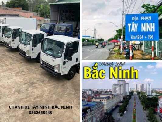 Chành xe chuyển hàng Tây Ninh Bắc Ninh
