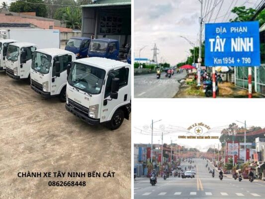 Chành xe chuyển hàng Tây Ninh Bến Cát