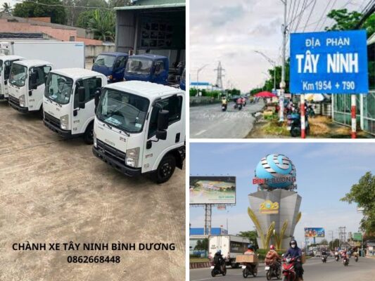 Chành xe chuyển hàng Tây Ninh Bình Dương