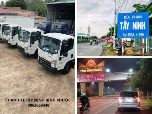 Chành xe chuyển hàng Tây Ninh Bình Phước