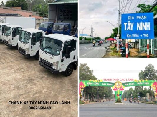 Chành xe chuyển hàng Tây Ninh Cao Lãnh