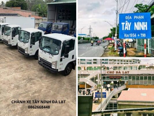 Chành xe chuyển hàng Tây Ninh Đà Lạt