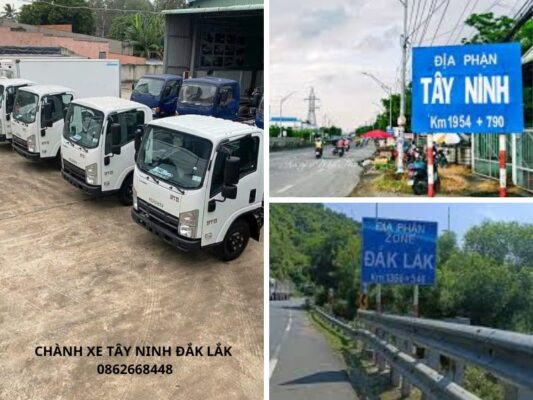 Chành xe chuyển hàng Tây Ninh Đắk Lắk