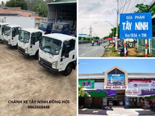 Chành xe chuyển hàng Tây Ninh Đồng Hới