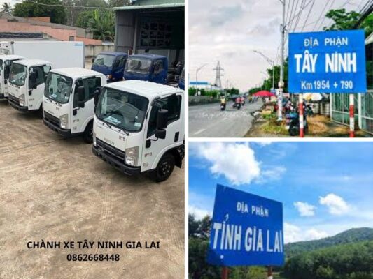 Chành xe chuyển hàng Tây Ninh Gia Lai