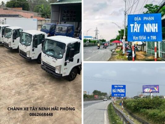 Chành xe chuyển hàng Tây Ninh Hải Phòng