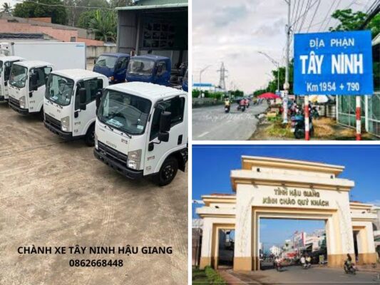 Chành xe chuyển hàng Tây Ninh Hậu Giang
