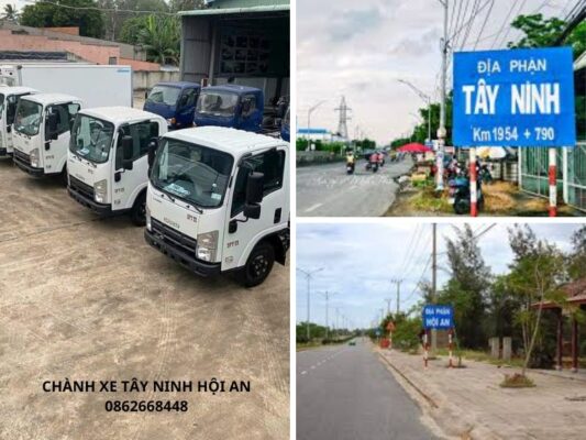 Chành xe chuyển hàng Tây Ninh Hội An