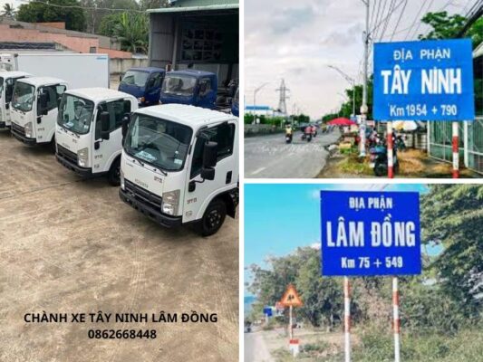 Chành xe chuyển hàng Tây Ninh Lâm Đồng