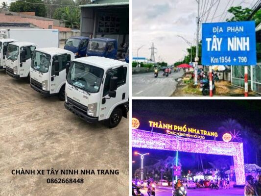 Chành xe chuyển hàng Tây Ninh Nha Trang