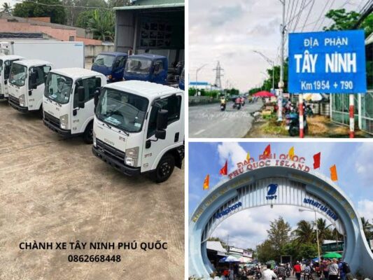 Chành xe chuyển hàng Tây Ninh Phú Quốc
