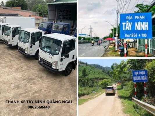 Chành xe chuyển hàng Tây Ninh Quảng Ngãi