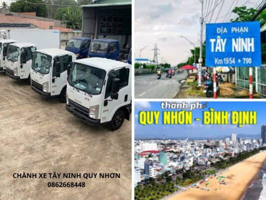 Chành xe chuyển hàng Tây Ninh Quy Nhơn