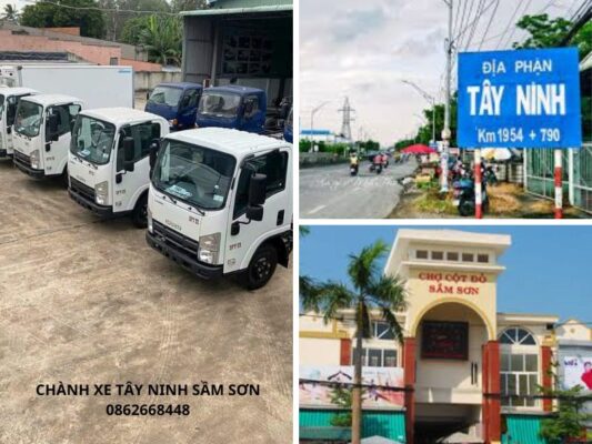 Chành xe chuyển hàng Tây Ninh Sầm Sơn