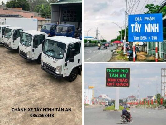 Chành xe chuyển hàng Tây Ninh Tân An