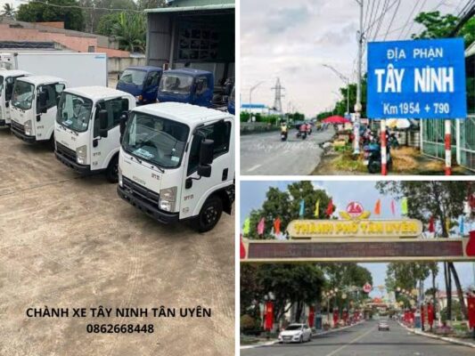 Chành xe chuyển hàng Tây Ninh Tân Uyên