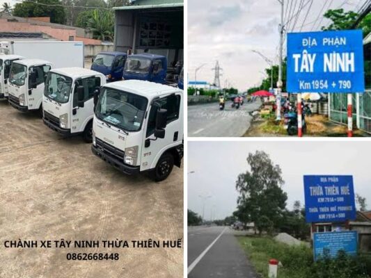 Chành xe chuyển hàng Tây Ninh Thừa Thiên Huế