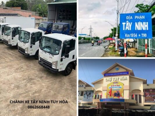 Chành xe chuyển hàng Tây Ninh Tuy Hòa