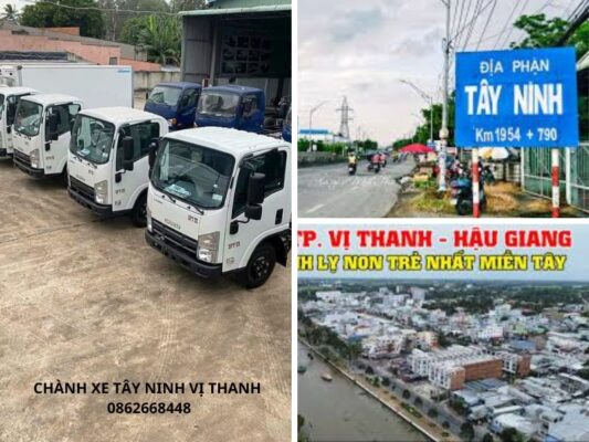 Chành xe chuyển hàng Tây Ninh Vị Thanh