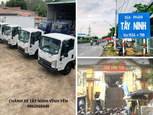 Chành xe chuyển hàng Tây Ninh Vĩnh Yên