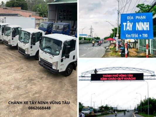 Chành xe chuyển hàng Tây Ninh Vũng Tàu