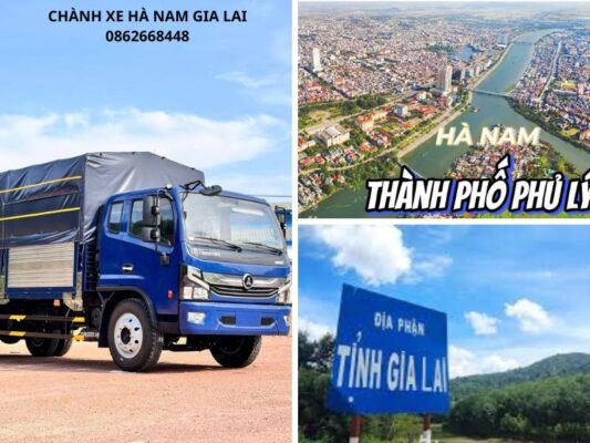 Chành xe gửi hàng Hà Nam Gia Lai