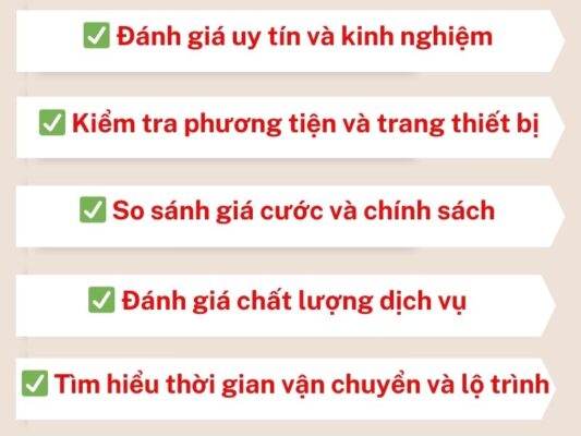 Kinh nghiệm chọn chành xe chuyển hàng Tây Ninh Đắk Lắk