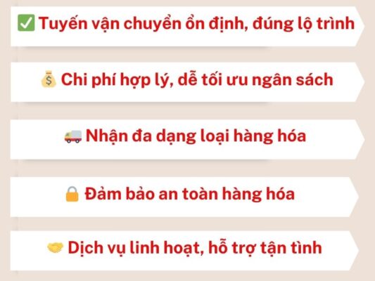Tại sao chọn chành xe chuyển hàng Tây Ninh Sầm Sơn
